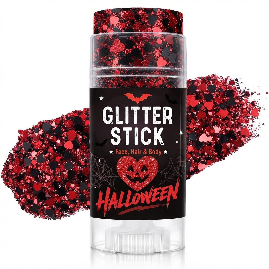 Halloween Glitter Stick for Face, Hair & Body
