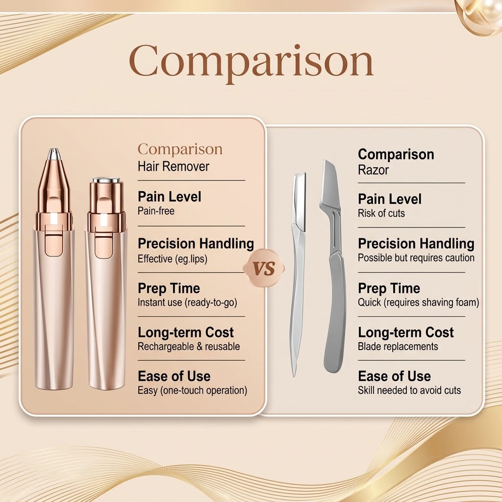 2-in-1 Facial & Eyebrow Trimmer