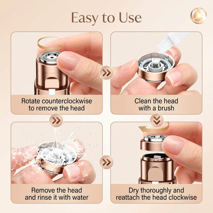 2-in-1 Facial & Eyebrow Trimmer