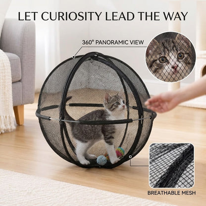 360° Rolling Pet Playpen – Indoor and Outdoor Fun