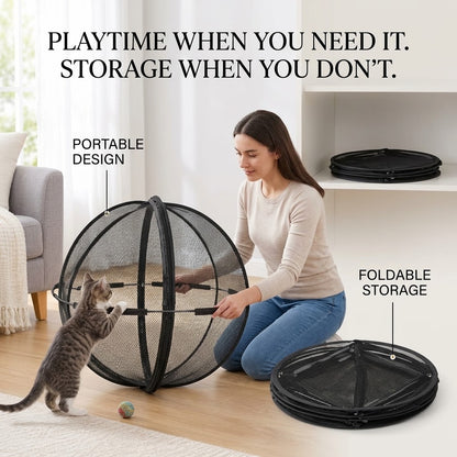 360° Rolling Pet Playpen – Indoor and Outdoor Fun