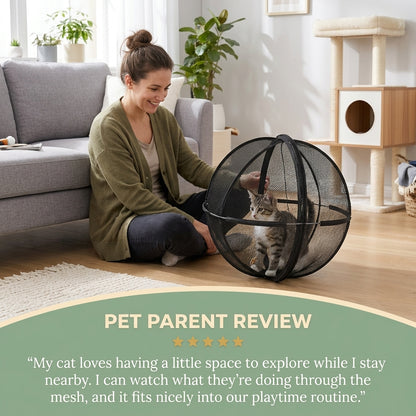 360° Rolling Pet Playpen – Indoor and Outdoor Fun