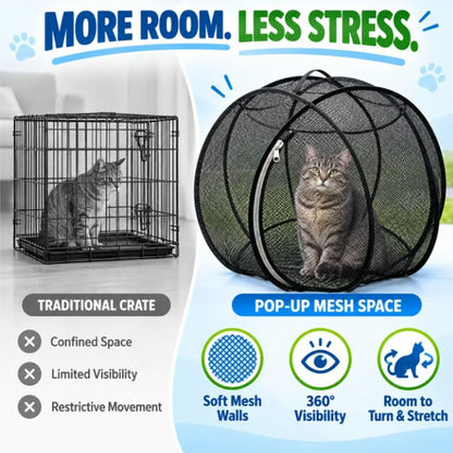 360° Rolling Pet Playpen – Indoor and Outdoor Fun