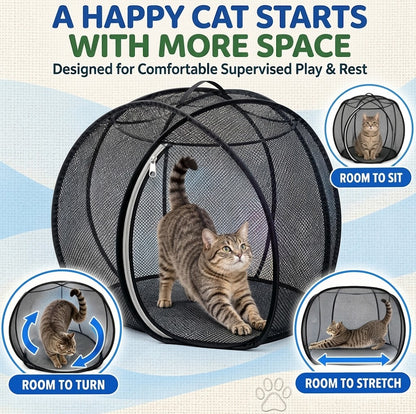 360° Rolling Pet Playpen – Indoor and Outdoor Fun