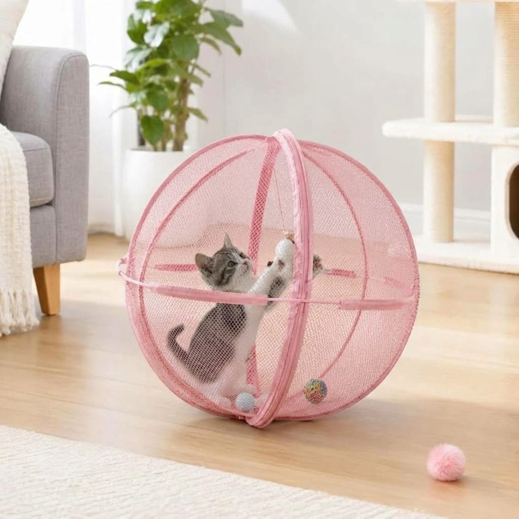 360° Rolling Pet Playpen – Indoor and Outdoor Fun
