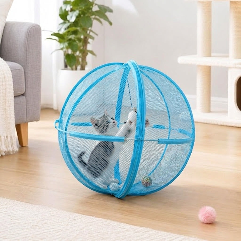 360° Rolling Pet Playpen – Indoor and Outdoor Fun