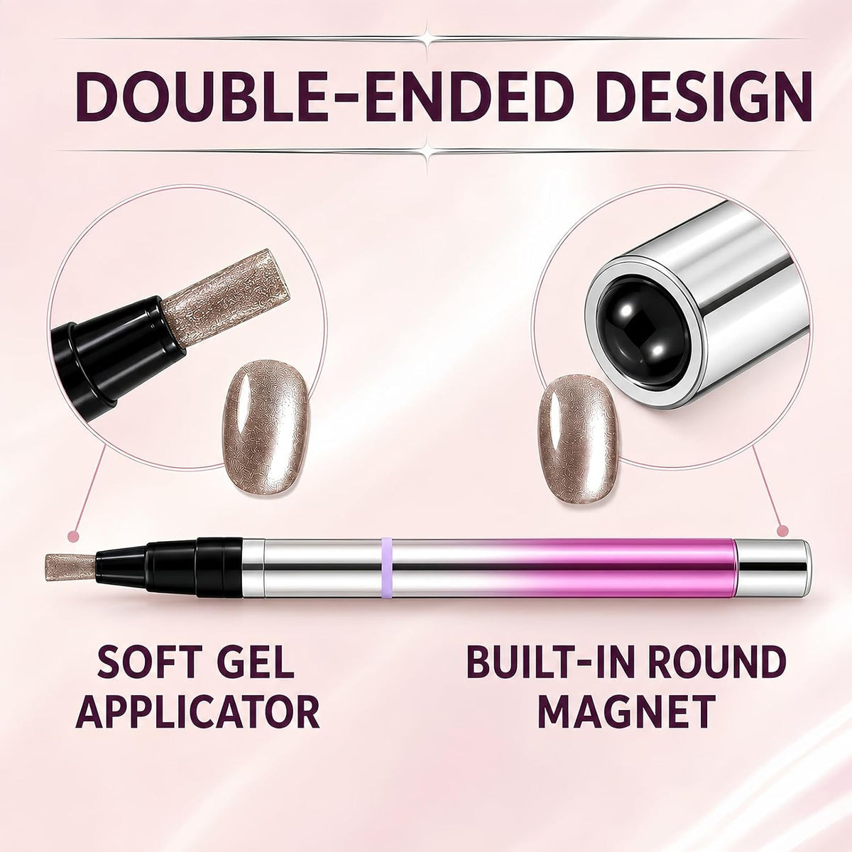 Gel Nail Pen | Create Magnetic Nails Easily
