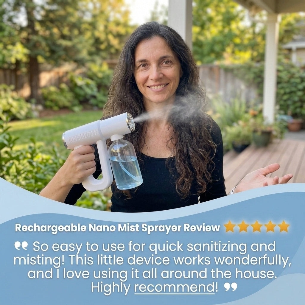 Nano Mist Sprayer – Fine, Even Spray for Quick Everyday Cleaning