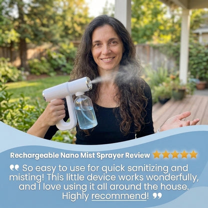 Nano Mist Sprayer – Fine, Even Spray for Quick Everyday Cleaning