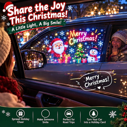 Christmas Car Projector | 24 Festive Window Designs