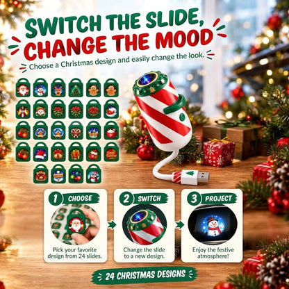 Christmas Car Projector | 24 Festive Window Designs