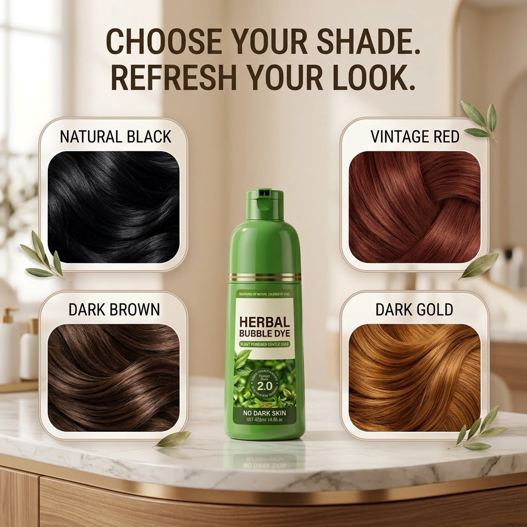 3-in-1 Hair Color Shampoo - Easy At-Home Color Refresh