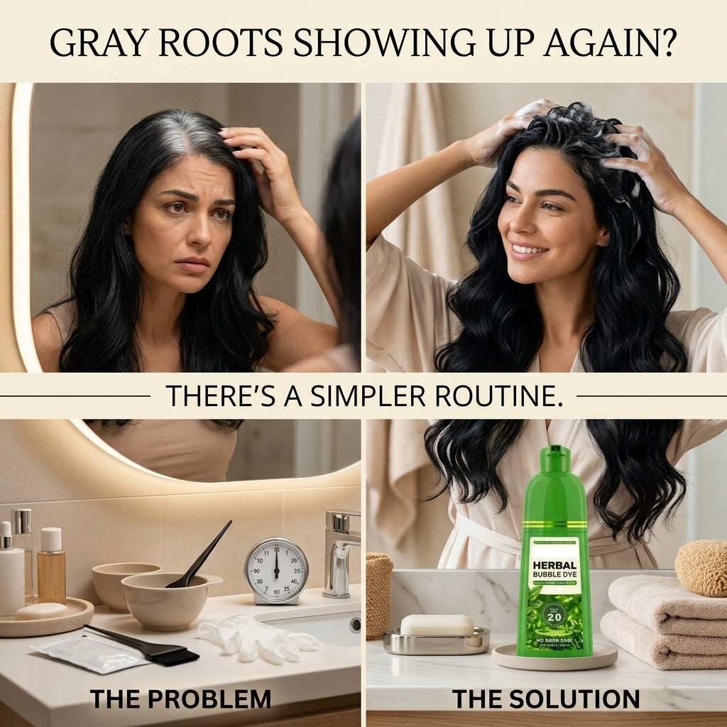 3-in-1 Hair Color Shampoo - Easy At-Home Color Refresh