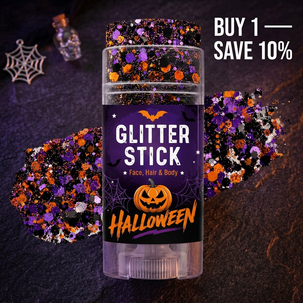 Halloween Glitter Stick for Face, Hair & Body
