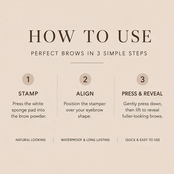 StampBrow™ | Easy, Even & Natural-Looking Brows