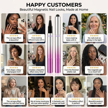 Gel Nail Pen | Create Magnetic Nails Easily