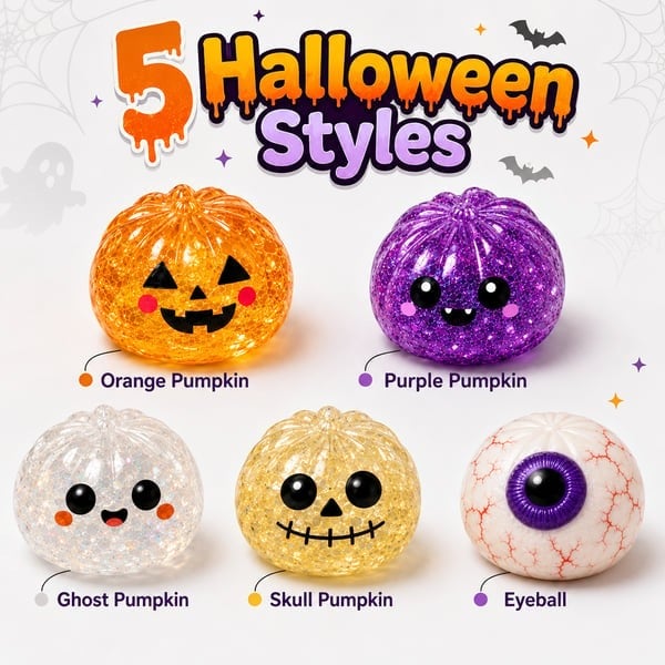 Halloween Dumpling Squishy, Mystery Box