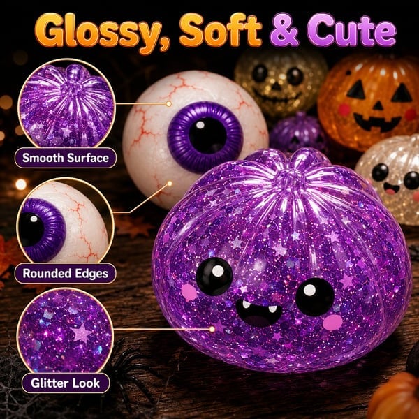 Halloween Dumpling Squishy, Mystery Box