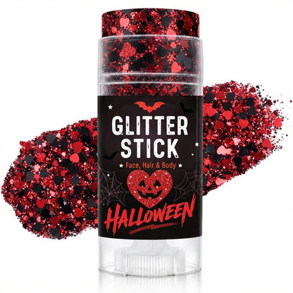 Halloween Glitter Stick for Face, Hair & Body