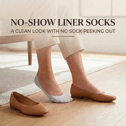 No-Show Liner Socks – Stay Hidden Inside Your Flats