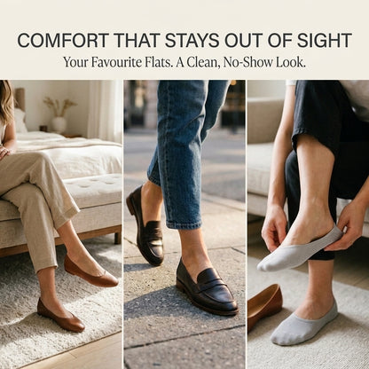 No-Show Liner Socks – Stay Hidden Inside Your Flats