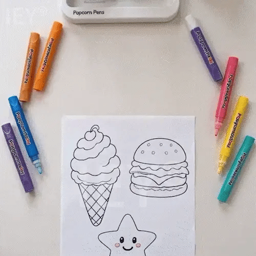 Topacme® 3D Relief Art Pen – Turn Flat Drawings Into Touchable 3D Art🪄