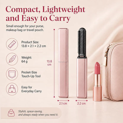 Portable Wireless Hair Styling Comb – Smooth Hair Anytime, Anywhere