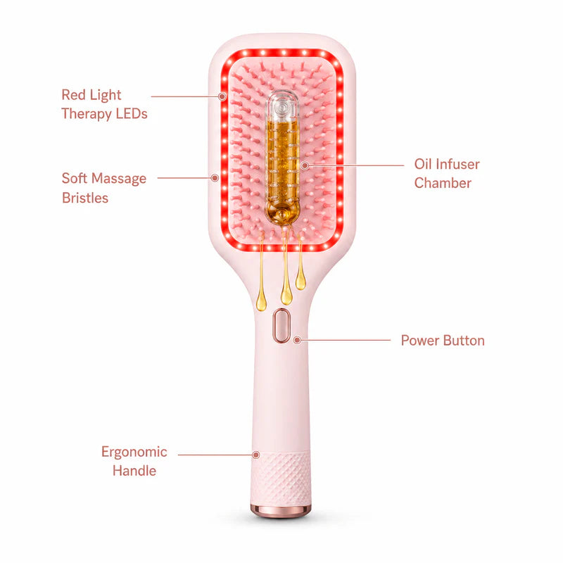 Red Light Therapy Scalp Brush | Massage And Nourish Your Scalp