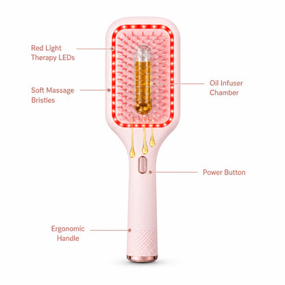 Red Light Therapy Scalp Brush | Massage And Nourish Your Scalp