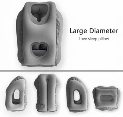 Inflatable Travel Pillow – Head and Arm Support for Long Journeys