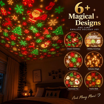 Christmas Projector Light | Turn Any Room Into Christmas Magic