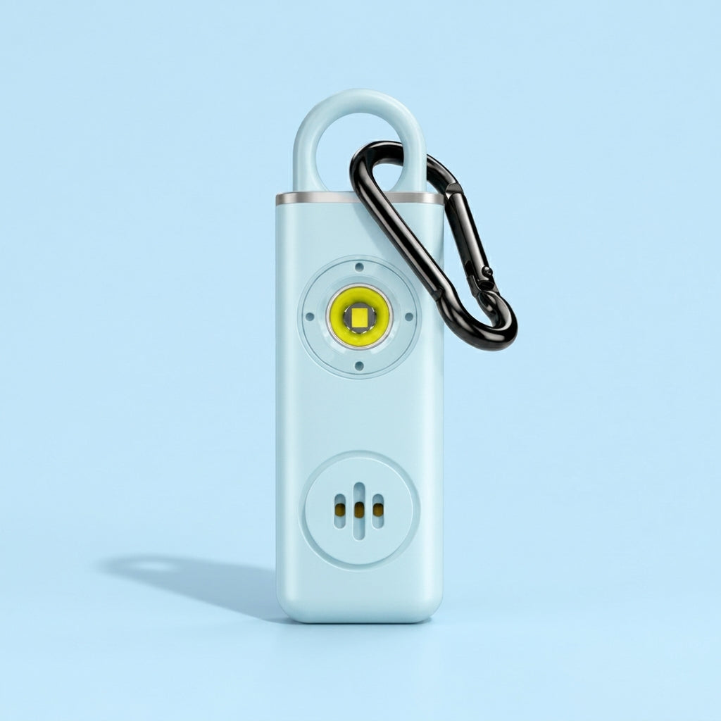 Personal Safety Alarm – Loud Sound and Flashing Light
