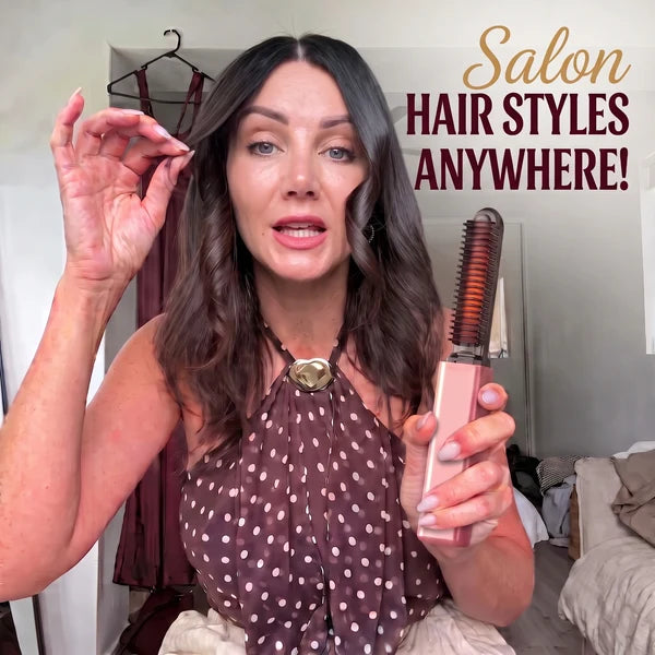Portable Wireless Hair Styling Comb – Smooth Hair Anytime, Anywhere